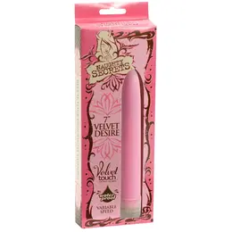 Doc Johnson Velvet Desire 18 cm Pink Multi-Speed Waterproof Intimate Device