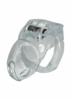 HIDDEN DESIRE Clear Control Short Cage Transparent Acrylic System