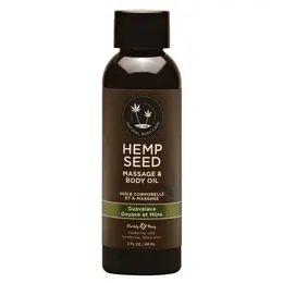 Guavalva Natural Massage Oil 60 ml - Hemp & Vitamin E Blend