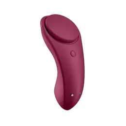 Satisfyer Sexy Secret Wireless Panty Device, App Control, Silicone, Black