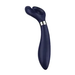 Satisfyer Endless Fun Partner Rotating Multi-Use Silicone Device Black