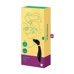 Satisfyer Endless Fun Flexible Couples Device, 180° Rotating Head, Black