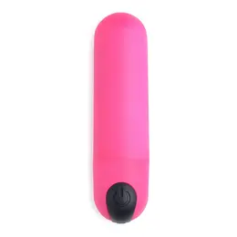 Bang! Bullet Compact Remote-Controlled Wireless Vibrating Device Black