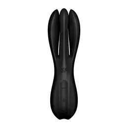Rocks-Off Threesome 2 Multi-Arm Rechargeable Vibrator, Pink, Waterproof