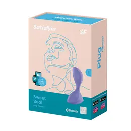 Satisfyer Sweet Seal Vibrating Plug with App Control, Medical Silicone