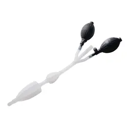 CleanStream Silicone Double Bulb Intimate Cleansing Catheter 35cm