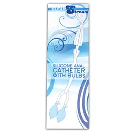 CleanStream Silicone Double Bulb Intimate Cleansing Catheter 35cm