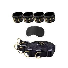Sportsheets Limited Edition Adjustable Bed Restraint System with Mask