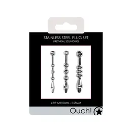 Mystim Metal Urethral Sounding Device Smooth Silver 7 mm