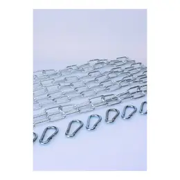 Luxe Chain Set 4x120cm with 8 Carabiners Chrome Steel Heavy-Duty Kit