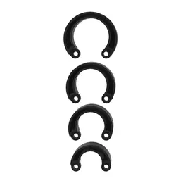 ManCage Spare Ring Set - Multi-Size Adjustment System, Black