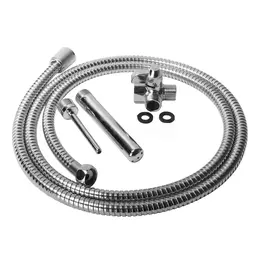 CleanStream Metal Enema System with Dual Nozzles and 2m Hose