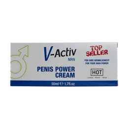 HOT V-Activ Men Power Cream 50ml - Energizing Daily Care Formula