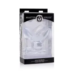 XR Brands Master Series Anchored Clear Expanding Plug 3.75