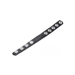 XR Brands Speed Snap Adjustable Silicone Intimate Ring Black