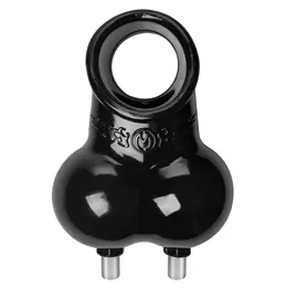 Zeus Possessor Electro Conductive Ring Adjustable Silicone Black