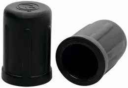 XR Brands Viper Nipple Suction Cups Black TPE 1.5