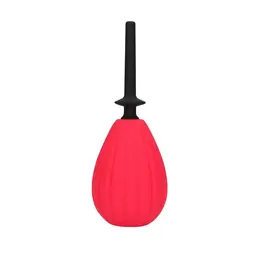 CleanStream Prelude Enema Bulb Kit Red - Slow-Flow Valve System
