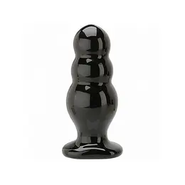 Doc Johnson Trainer Tool 4 Black 10 cm Advanced Graduated Plug