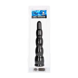 Domestic Partner Anal Navigator Black Flexible Intimate Model 28 cm