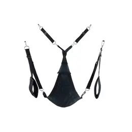Mister B Triangle Canvas Sling, 3/4 Points, Camouflage, Polyester