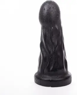 Hung System Castard Intimate Plug Black 22 cm x 7.6 cm Suction Base