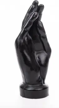 Hung System Hello Hand-Shaped Plug 23.7 cm x 9 cm Suction Base Black