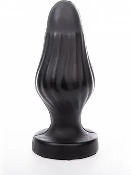 Hung System Corny Large Black Plug 22.5 cm x 9 cm Suction Base