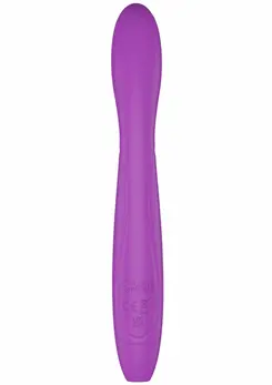 She.E.O Tapping G-Spot Vibrator - Ribbed Silicone, 10 Modes, Rechargeable