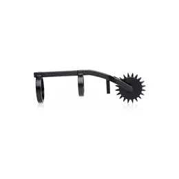 Thorn Double Finger Pinwheel Sensory Stimulation Tool - Silver, Compact
