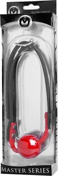XR Brands Hush Gag Silicone Adjustable Comfort System Black