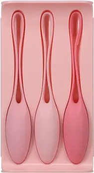 Doc Johnson Kegel Trainer Set Silicone Pelvic Floor Exercise Balls 3pcs