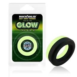 The Big O Silicone Comfort Glow-In-The-Dark Support Ring