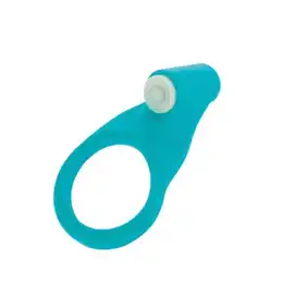 FeelzToys Muvee Blue - Silicone Vibrating Intimate Ring, 4.5 cm