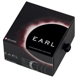 Mystim His Ringness Earl Polished 55 mm Stainless Steel Ring