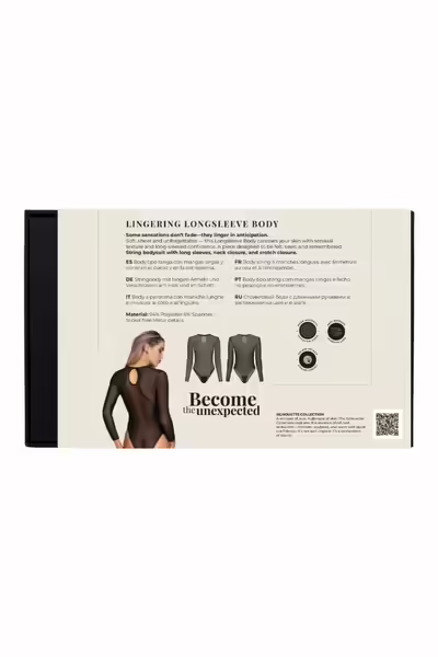 Lingering Longsleeve Body L/XL черен, net
