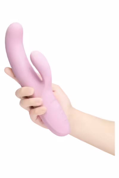 Hither Rocking Rabbit Vibrator двойна стимулация, IPX7, лилаво