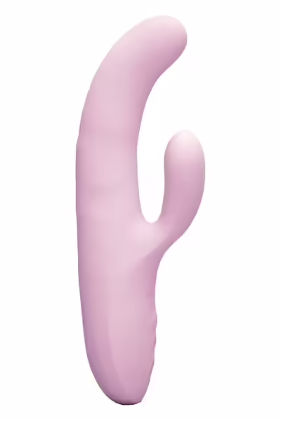 Hither Rocking Rabbit Vibrator двойна стимулация, IPX7, лилаво