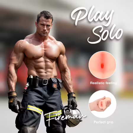 Fireman Anal Masturbator Flesh анатомична интимна машина TPR