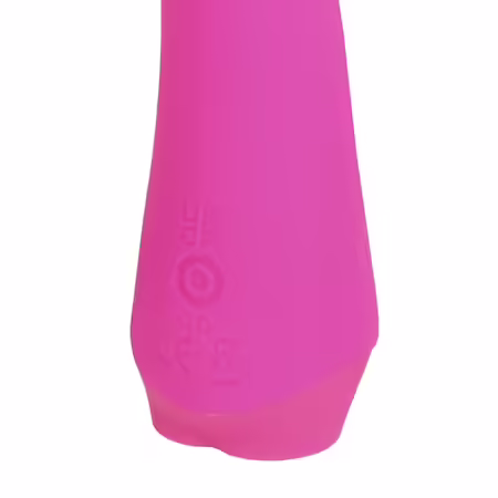 Mini Curved Rabbit Vibrator Pink силиконов двудвигателен масажор