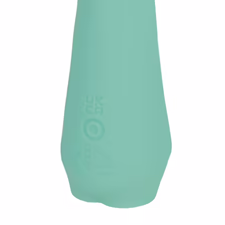 Mini Dual Rabbit Vibrator Green компактен двудвигателен масажор