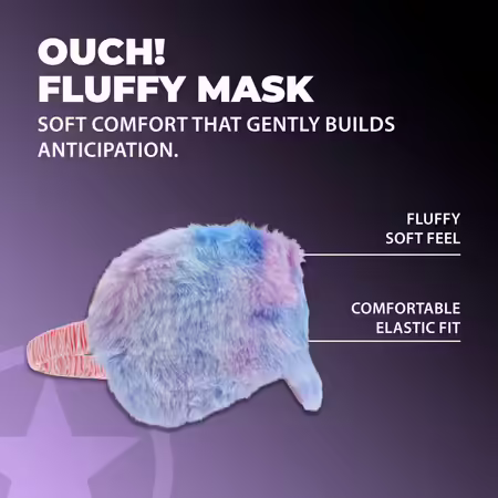 LoversPremium Fluffy Mask Multicolor мека сензорна лента