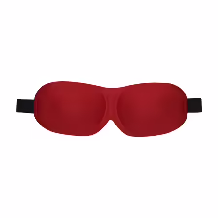 Loving Joy 3D Mask Red анатомична превръзка за очи, удобна