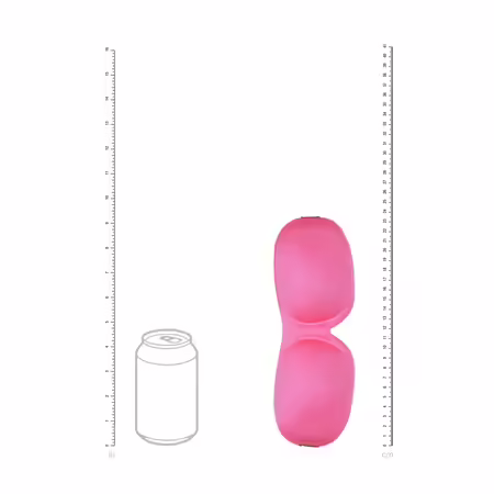 Loving Joy 3D Mask Pink Анатомична превръзка за очи с мек материал