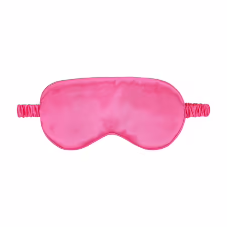 LoversPremium Satin Mask Pink копринена розова маска за очи