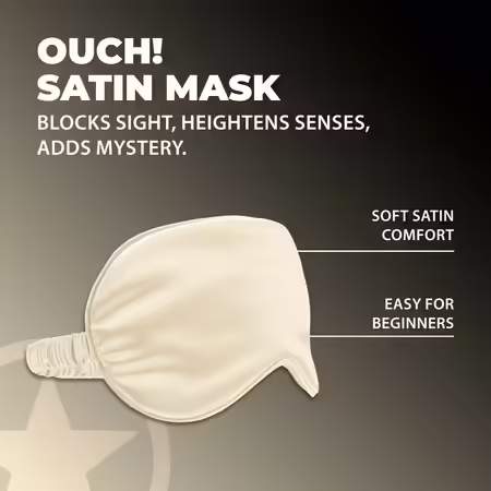 LoversPremium Satin Mask Gold сатенена маска, злато