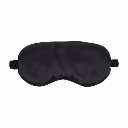 LoversPremium Satin Mask Black сатенена черна маска за очи