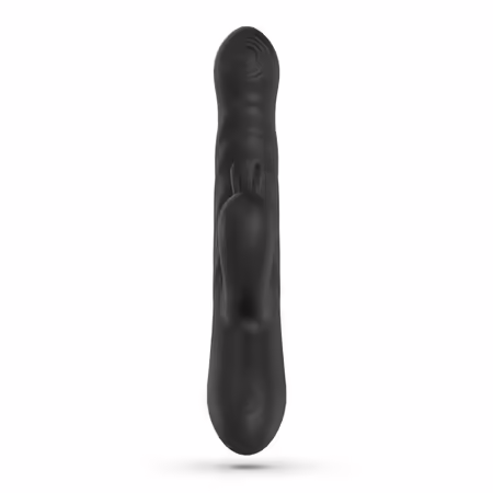 Lapin Black Интимно устройство с функция на движение и двойна стимулация