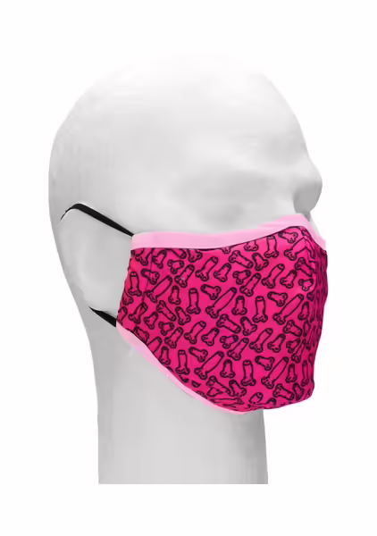 MOODZ Mask модна памучна маска, регулируема, с филтри, черна
