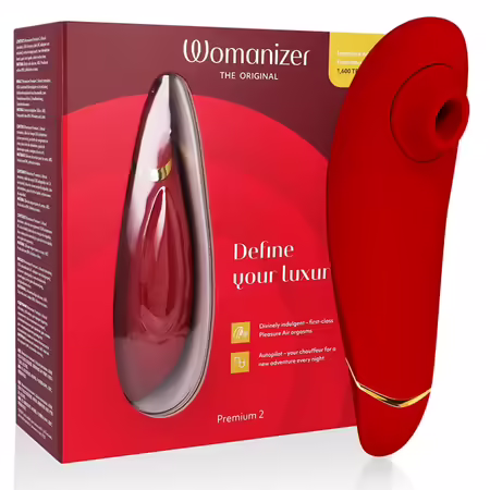 Premium 2 Intuicyjny Stymulator Powietrzny Bordeaux IPX7